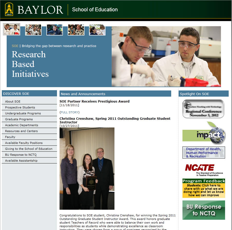 Baylor University School of Education