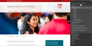 Carnegie Mellon University Undergraduate Business