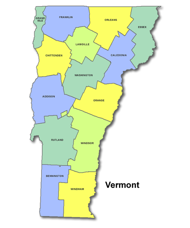 High School Codes in Vermont