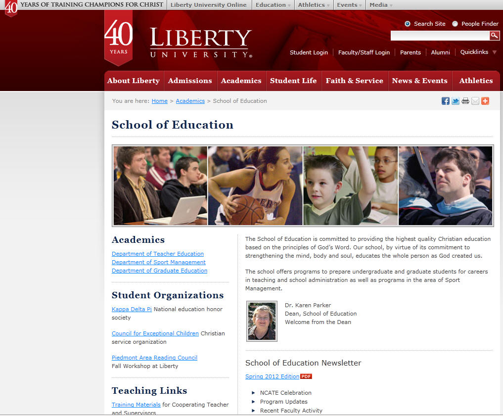 Liberty University School of Education