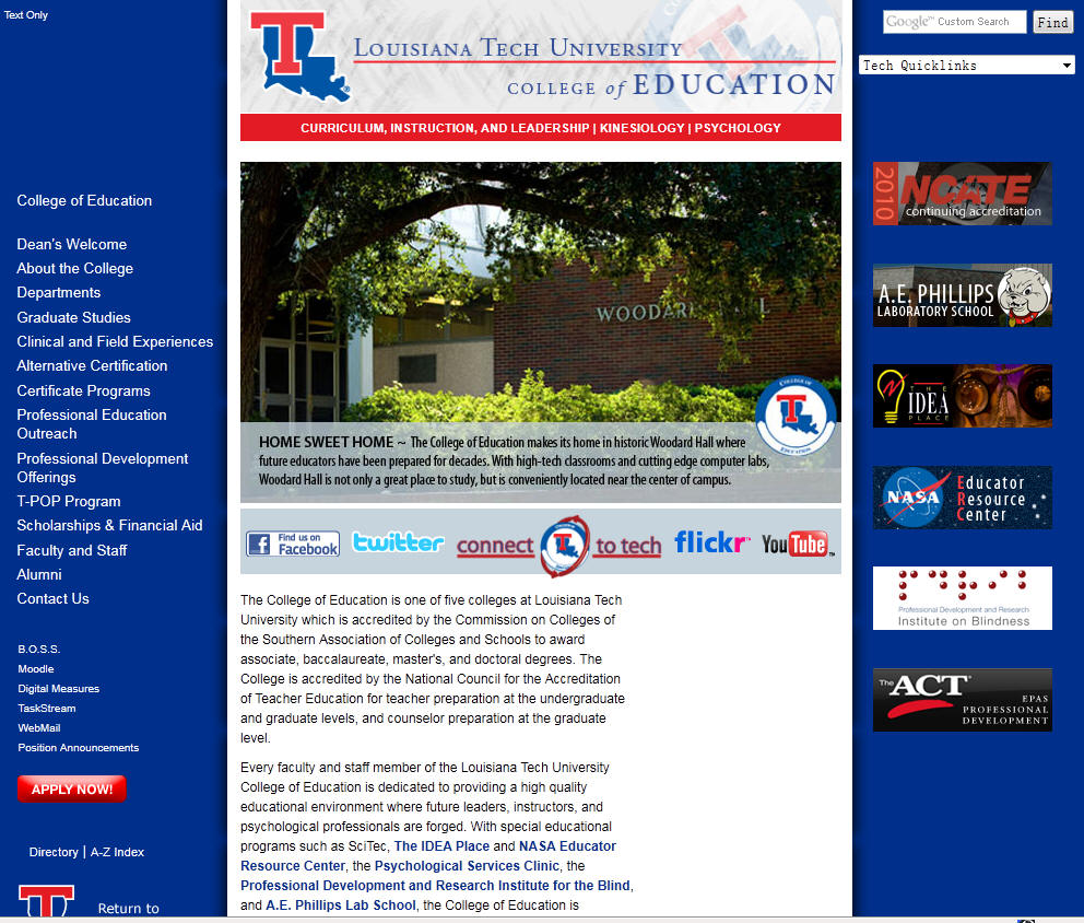 Louisiana Tech University College of Education