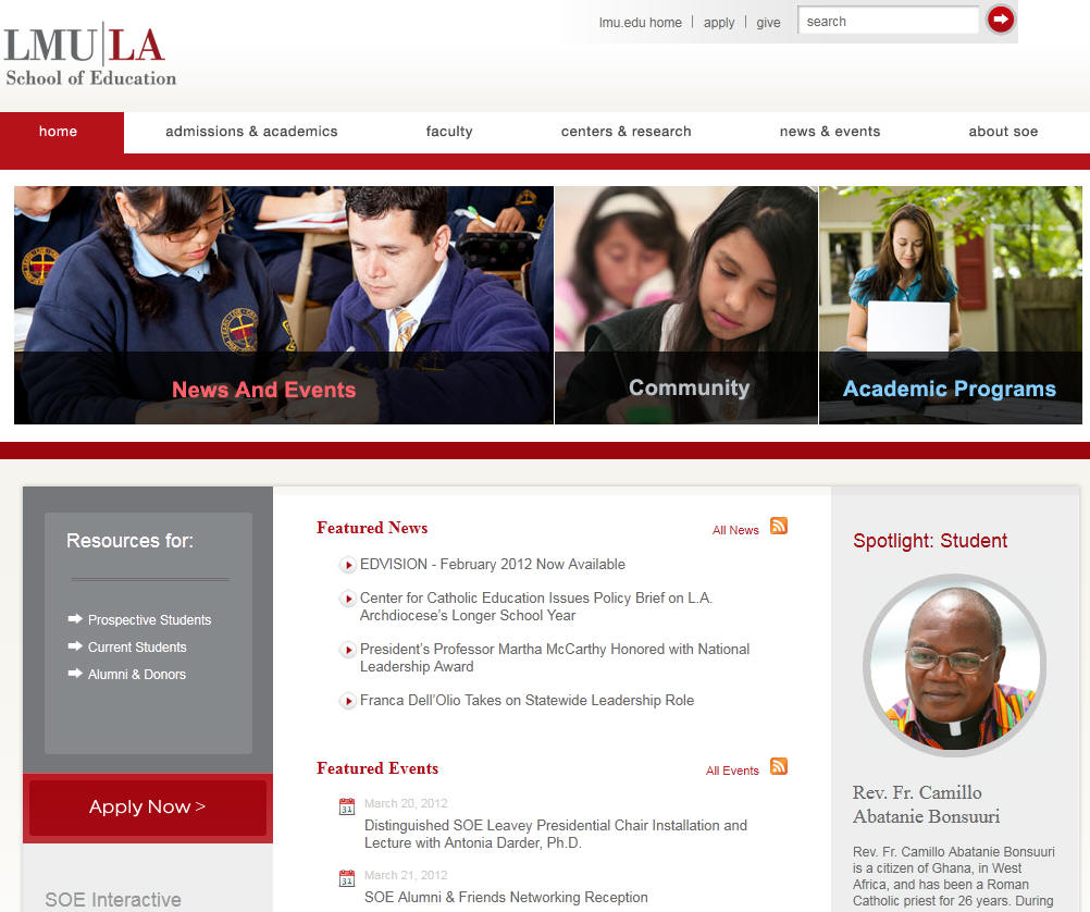 Loyola Marymount University School of Education