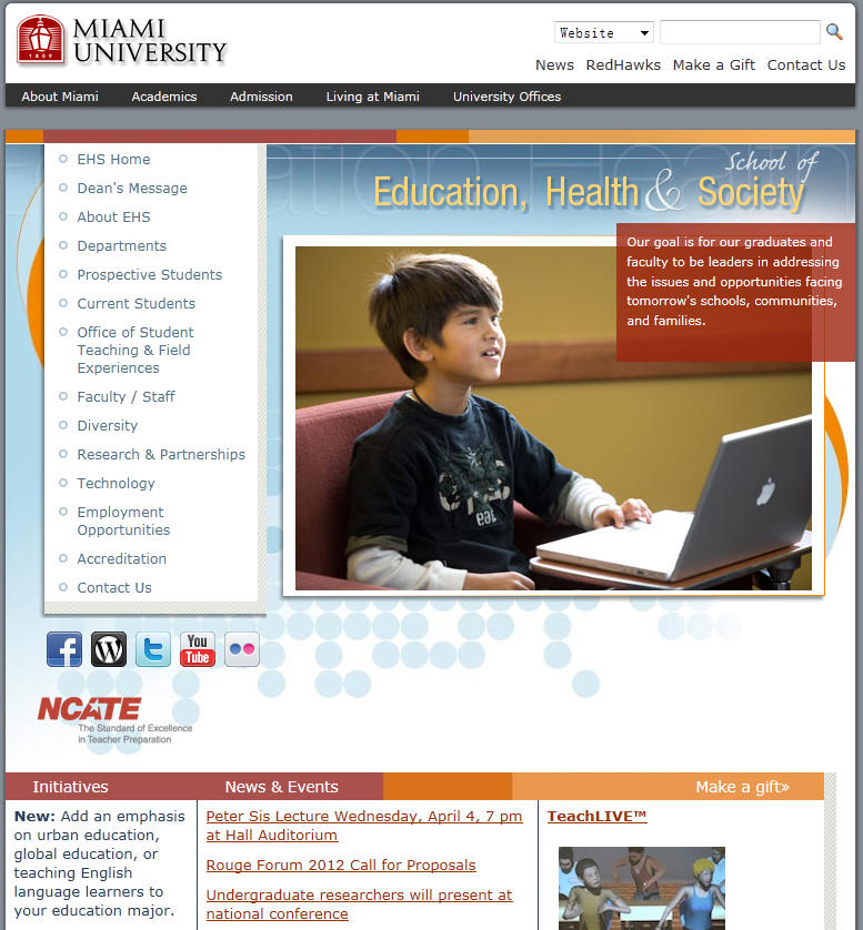 Miami University School of Education Health Society