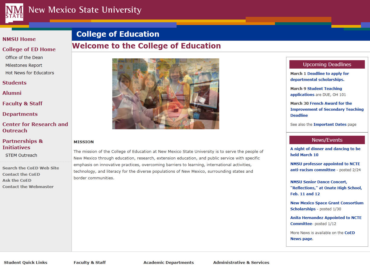 New Mexico State University College of Education