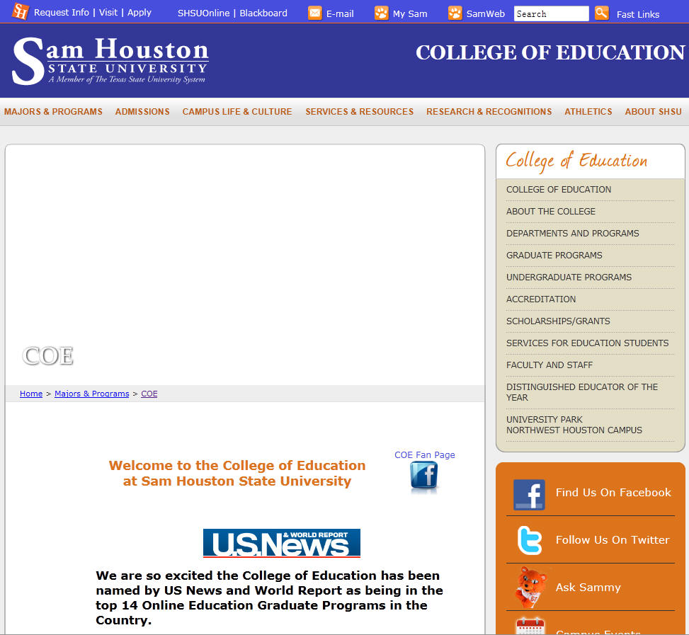 Sam Houston State University College of Education