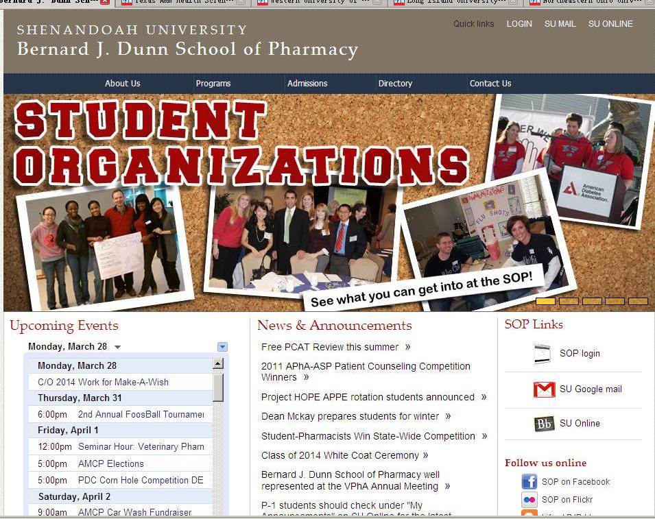 Shenandoah University Bernard J Dunn School of Pharmacy