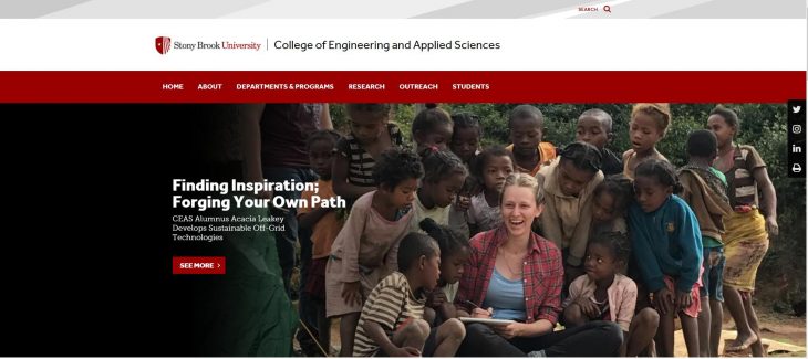 The College of Engineering and Applied Sciences at Stony Brook University--SUNY