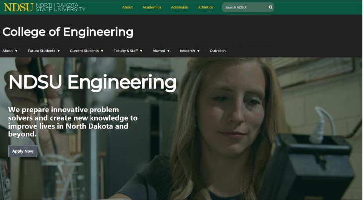 The College of Engineering and Architecture at North Dakota State University