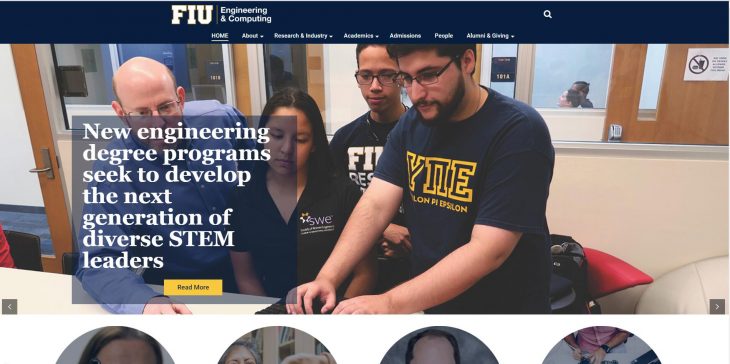 The College of Engineering and Computing at Florida International University