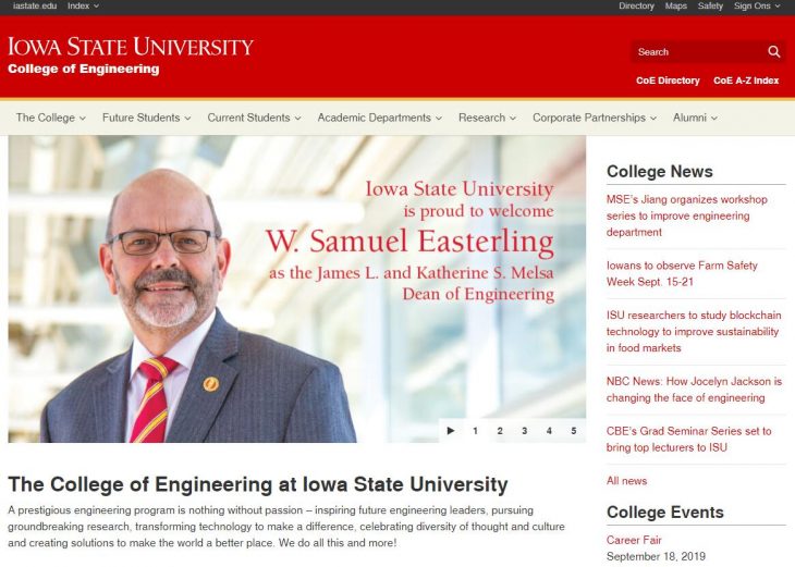 The College of Engineering at Iowa State University