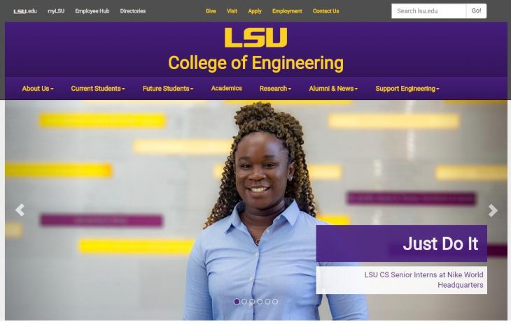 The College of Engineering at Louisiana State University--Baton Rouge