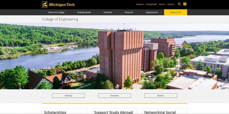 The College of Engineering at Michigan Technological University