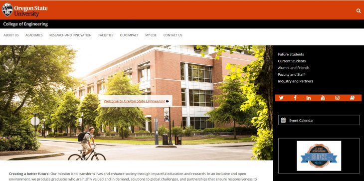 The College of Engineering at Oregon State University