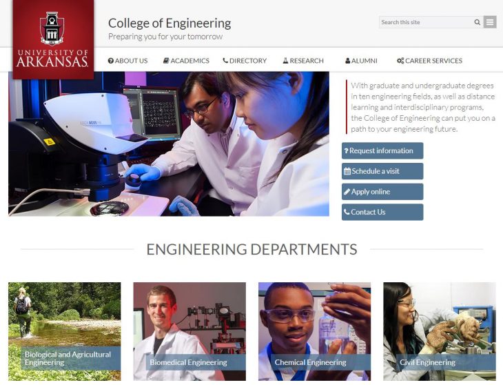 The College of Engineering at University of Arkansas