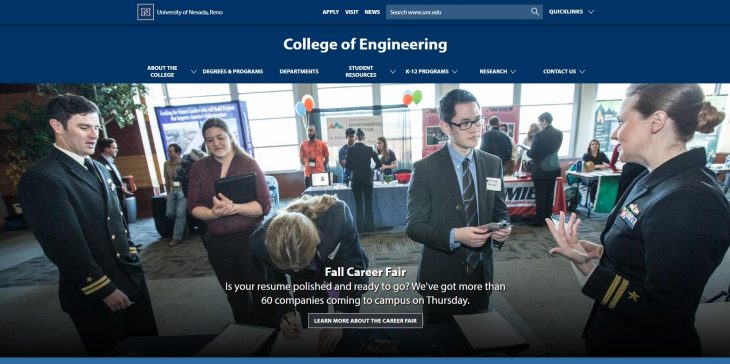 The College of Engineering at University of Nevada--Reno