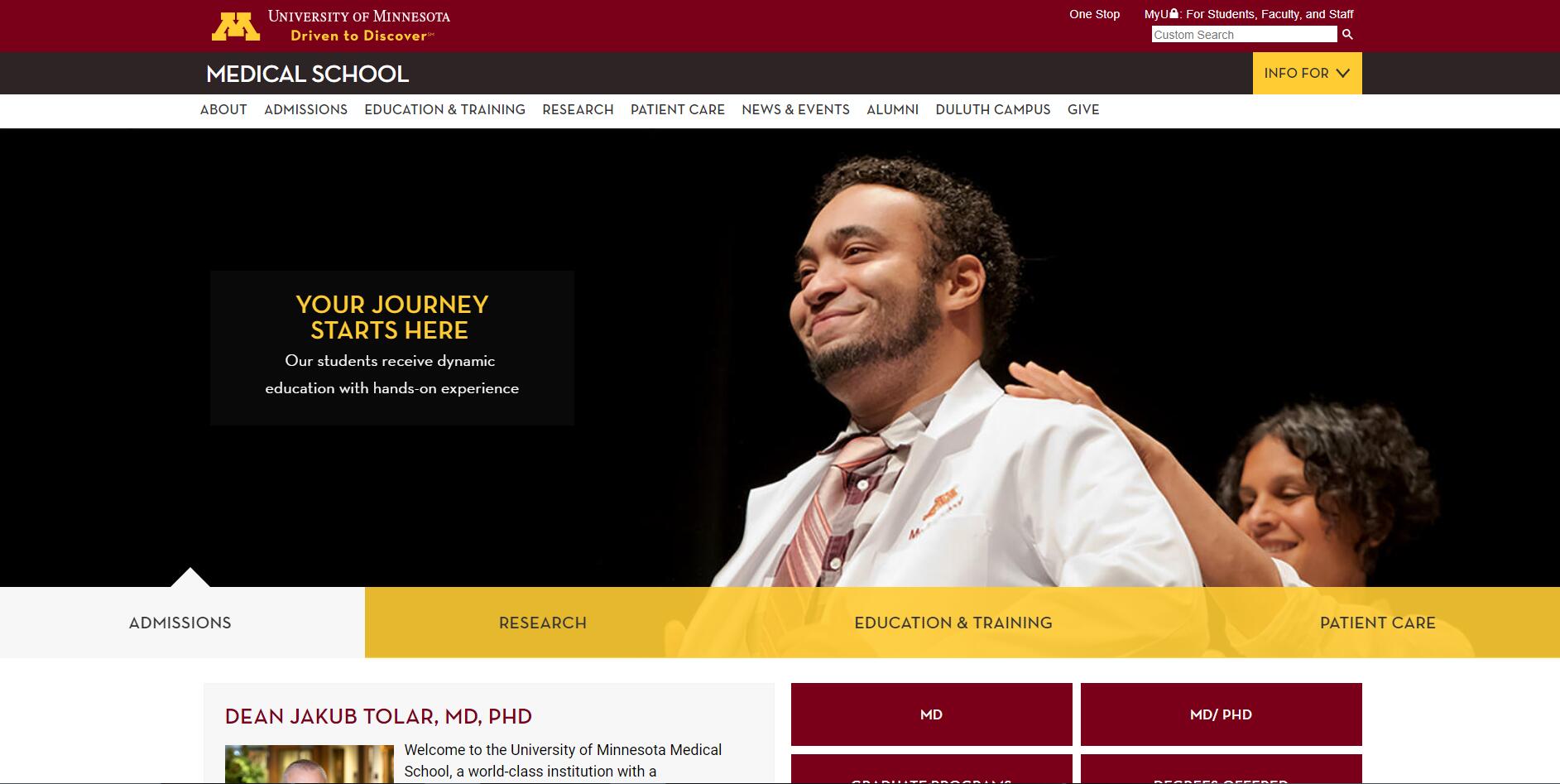 The Medical School at University of Minnesota--Twin Cities