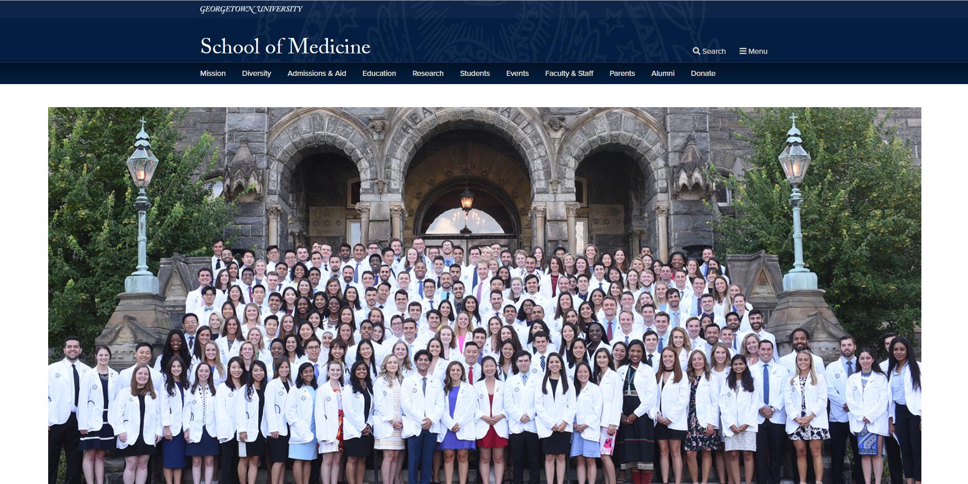 Georgetown Med School Acceptance Rate EducationScientists