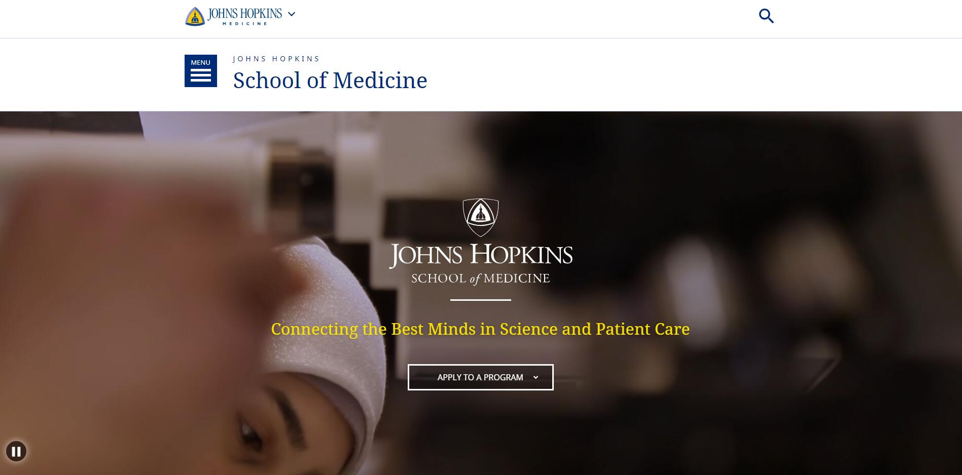 The School of Medicine at Johns Hopkins University