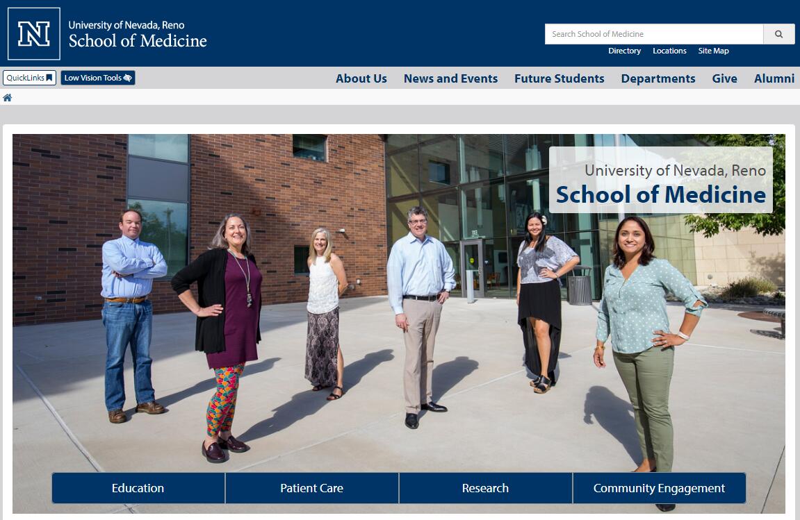 The School of Medicine at University of Nevada--Reno