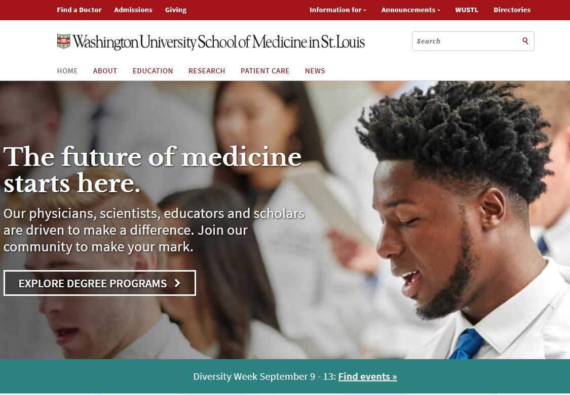 The School of Medicine at Washington University in St. Louis