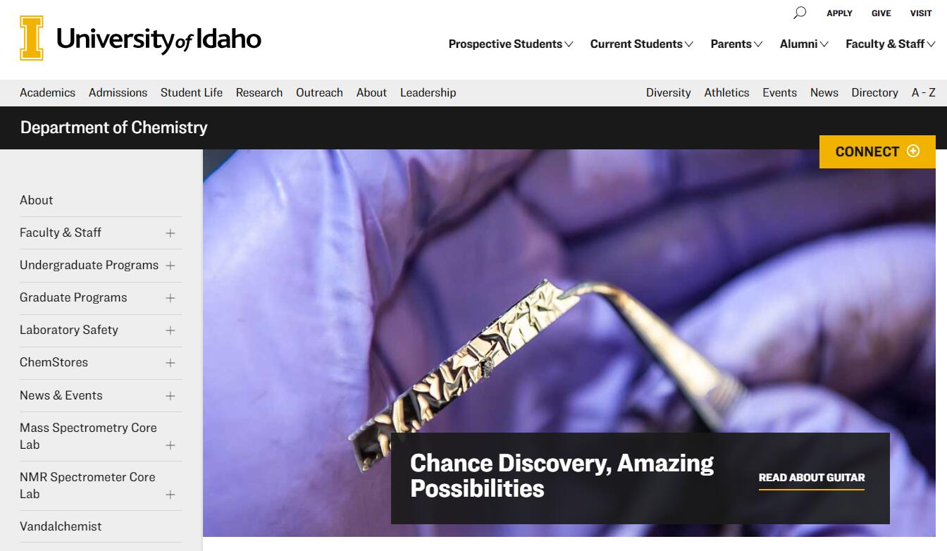 Top Chemistry Schools in Idaho