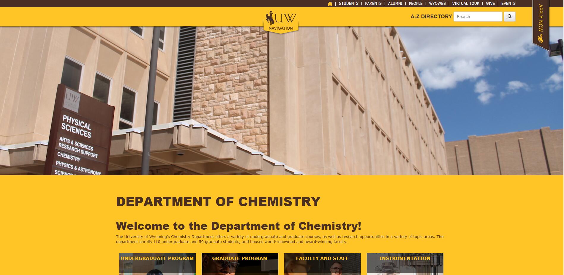 Top Chemistry Schools in Wyoming