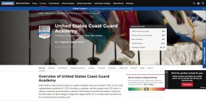 United States Coast Guard Academy Undergraduate Business