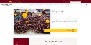 University of Minnesota-Twin Cities Undergraduate Business