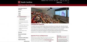 University of South Carolina Undergraduate Business