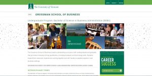 University of Vermont Undergraduate Business