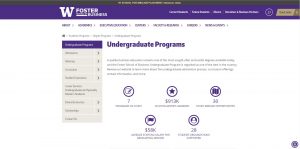 University of Washington Undergraduate Business