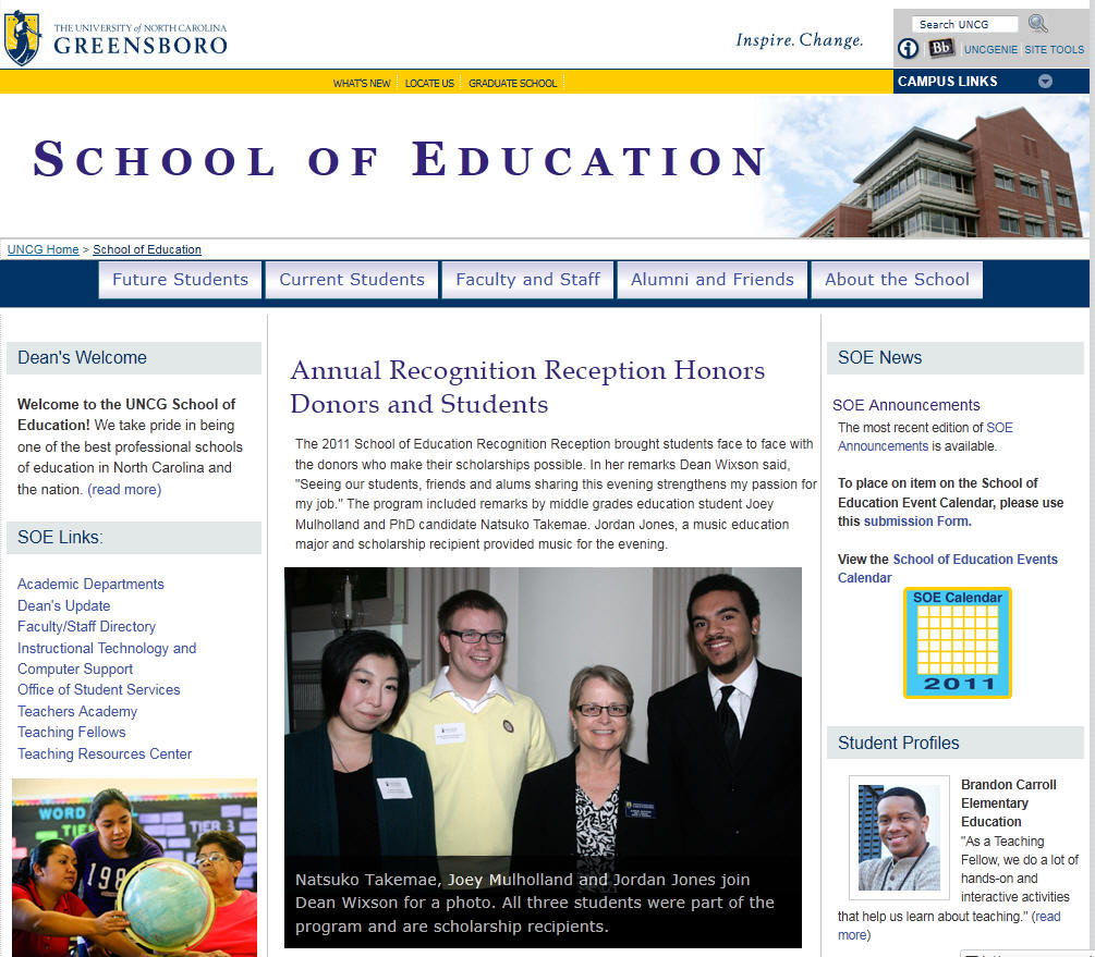 University of North Carolina Greensboro School of Education