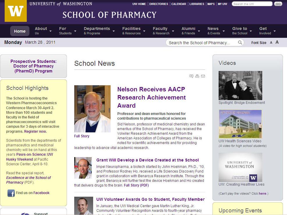 University of Washington School of Pharmacy