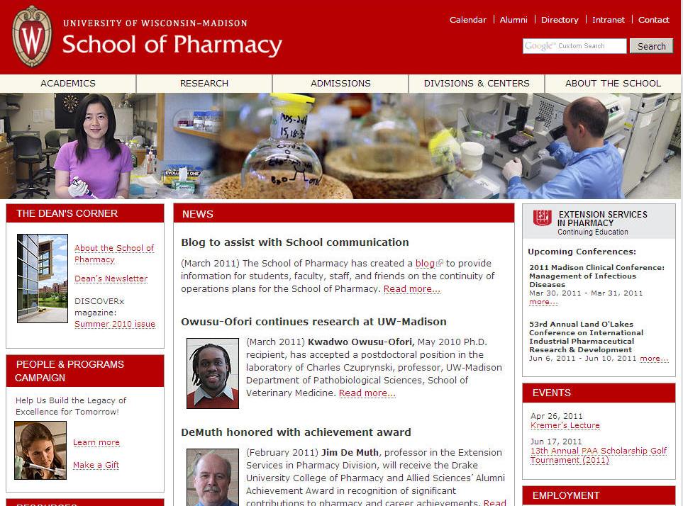 University of Wisconsin-Madison School of Pharmacy