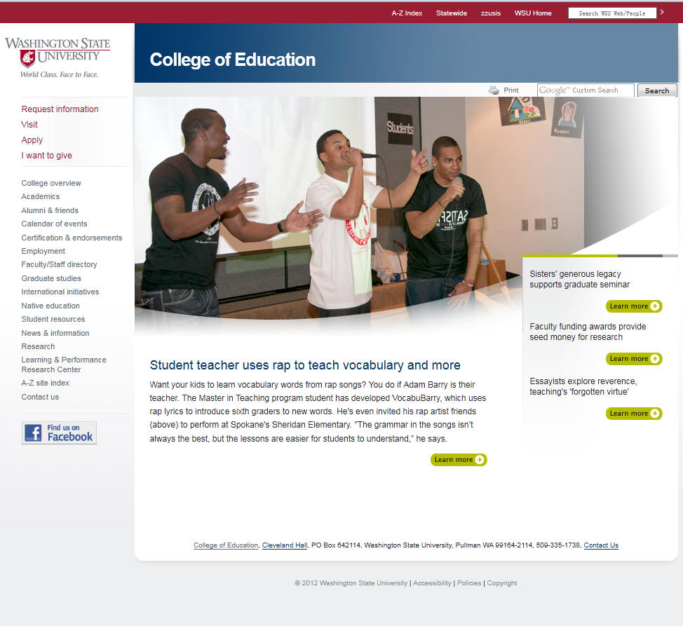 Washington State University College of Education