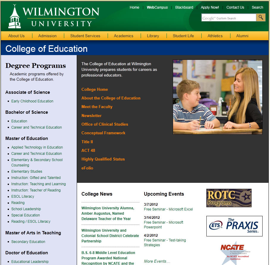 Wilmington University College of Education