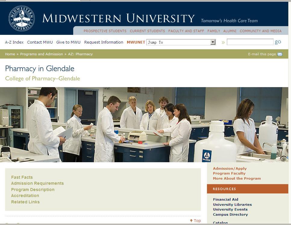 Midwestern University College of Pharmacy