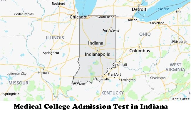 Medical College Admission Test in Indiana