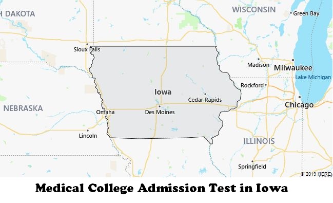 Medical College Admission Test in Iowa