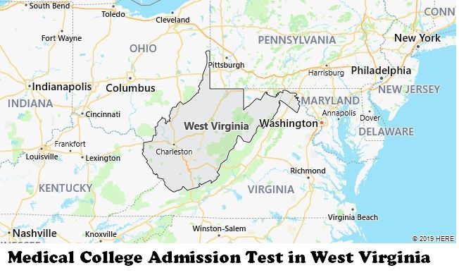 Medical College Admission Test in West Virginia