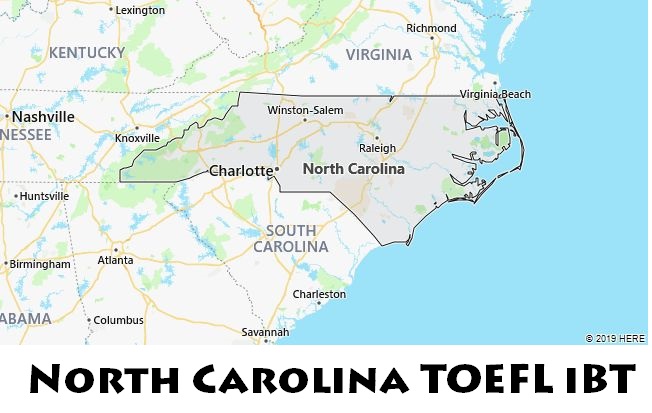 North Carolina TOEFL iBT