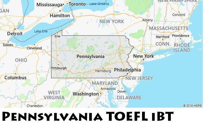 Pennsylvania TOEFL iBT