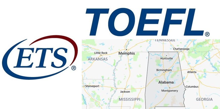 TOEFL Test Centers in Alabama