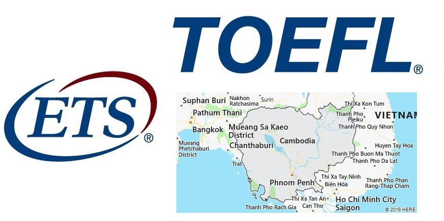 TOEFL Test Centers in Cambodia