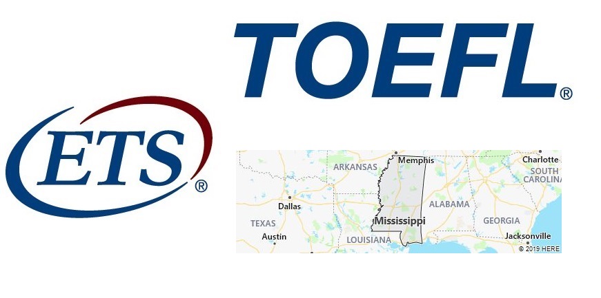 TOEFL Test Centers in Mississippi