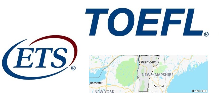 TOEFL Test Centers in Vermont