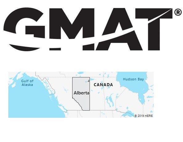 GMAT Test Centers in Alberta, Canada