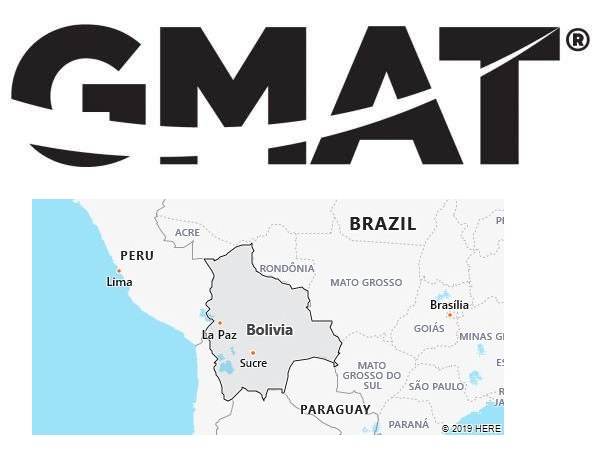 GMAT Test Centers in Bolivia