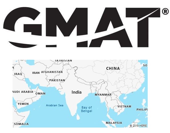 GMAT Test Centers in India