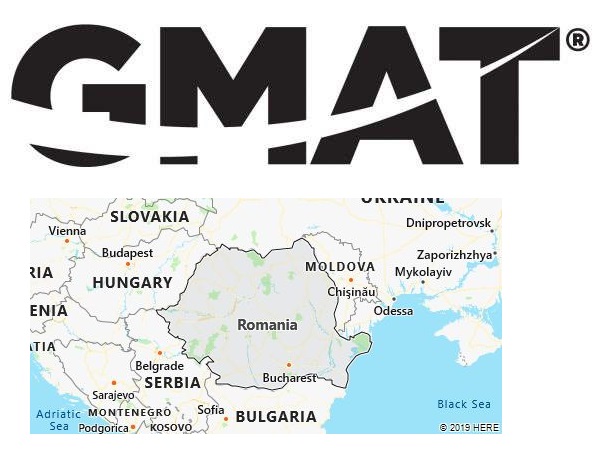 GMAT Test Centers in Romania